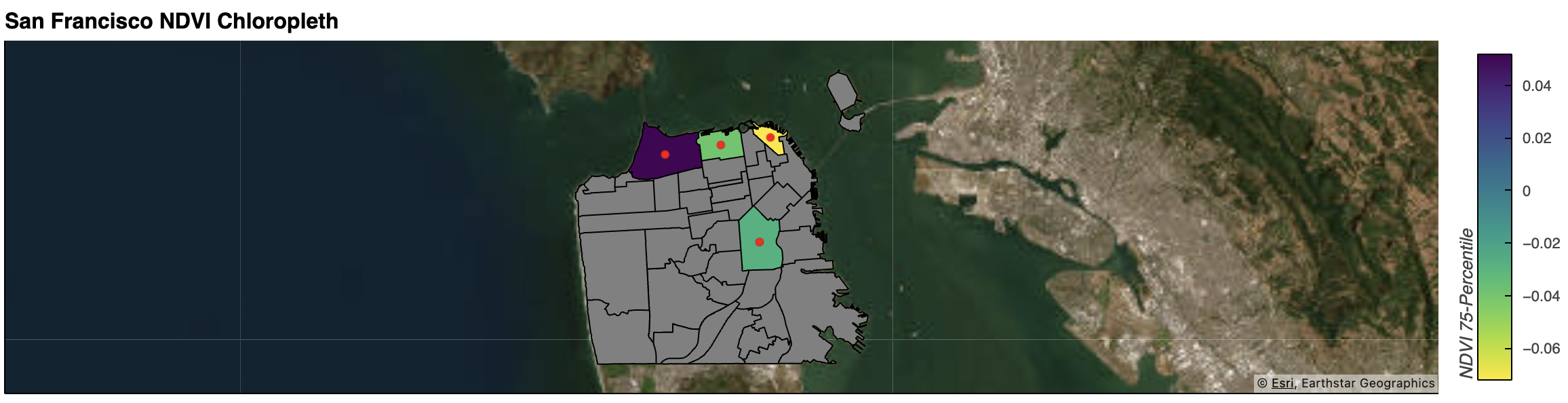 San Francisco Chloropleth