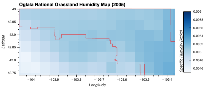 Oglala National Grassland Precipitation